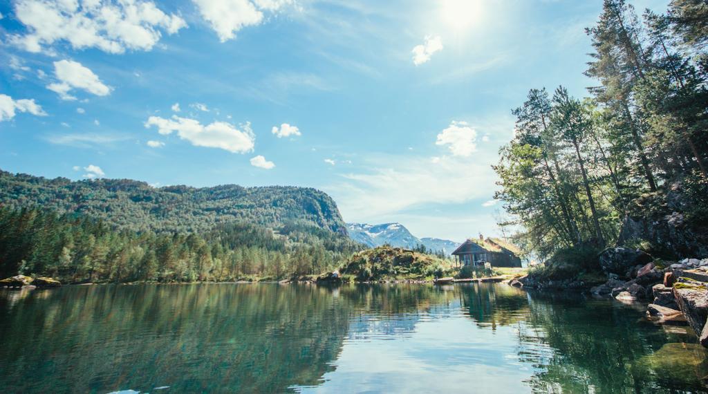 Strandbu Vila Viksdalen Exterior foto